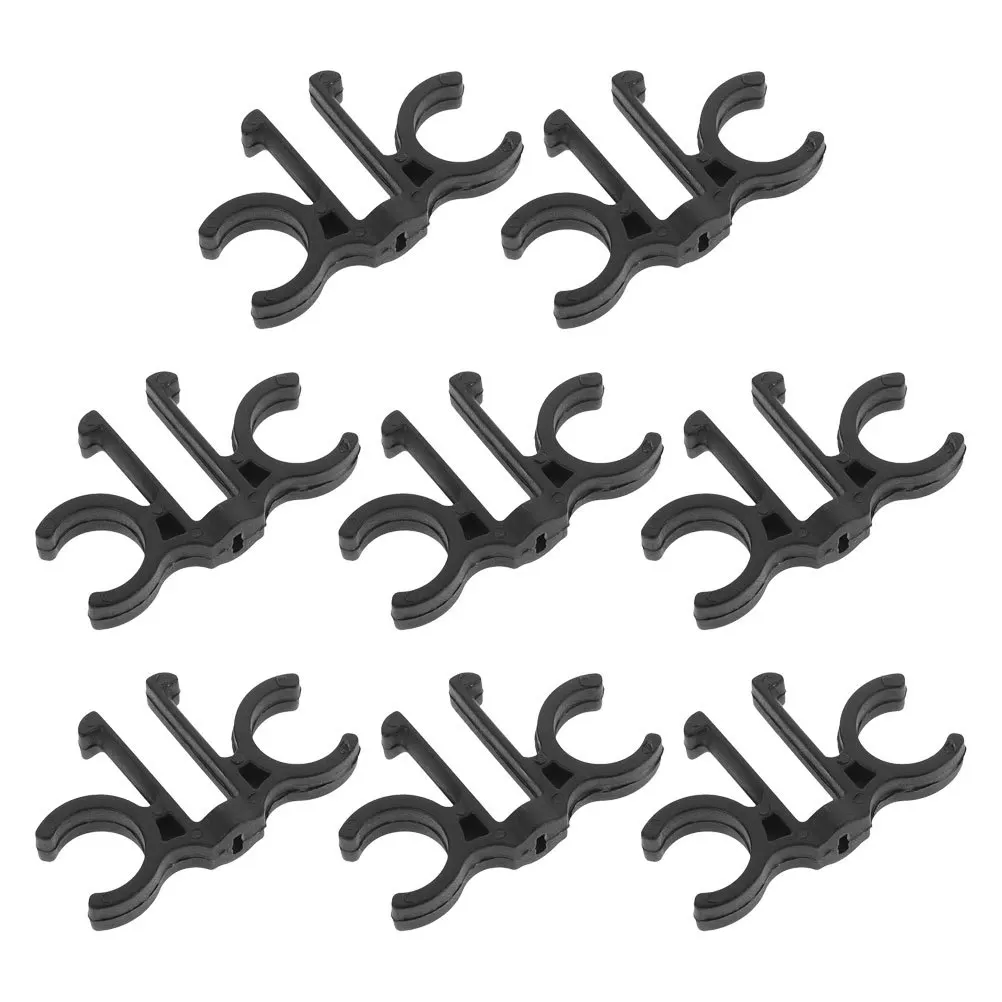 8 Stuks Wandelstok Gesp Clips Draagbare Pvc Connectors Voor 18Mm Trekkingstokken Outdoor Wandelstok Montage Accessoires