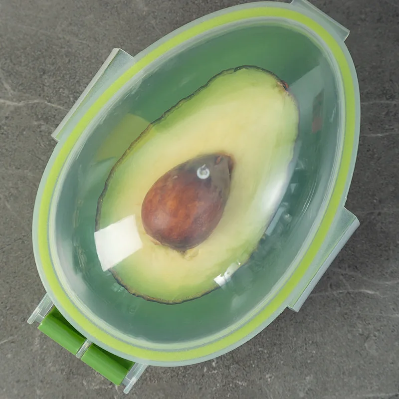 Caja sellada de aguacate, almacenamiento de cocina, herramienta pequeña, nueva caja de preservación de aguacate, caja de almacenamiento de preservación de aguacate