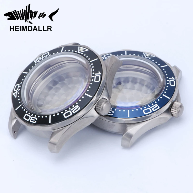 

Heimdallr 42mm Titanium Watch Case for Master 007 NTTD Sea Ghost 20Bar Waterproof Sapphire Crystal NH35 NH36 Case Modified Parts