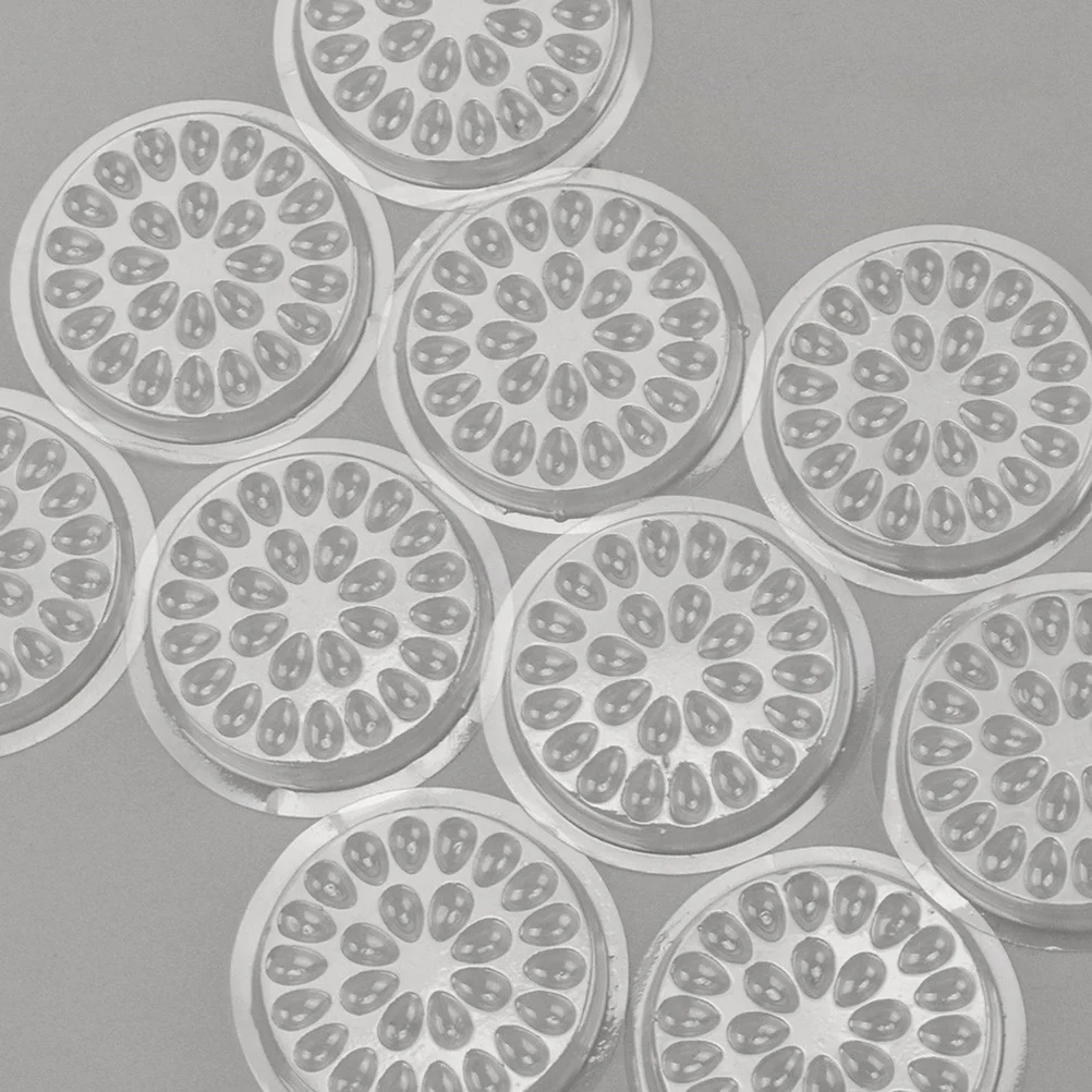 

10Pcs Eyelash Glue Pallet Tray Transparent Extension Gasket Adhesive Stickers Assistant Stand Waterproof for Professional Use