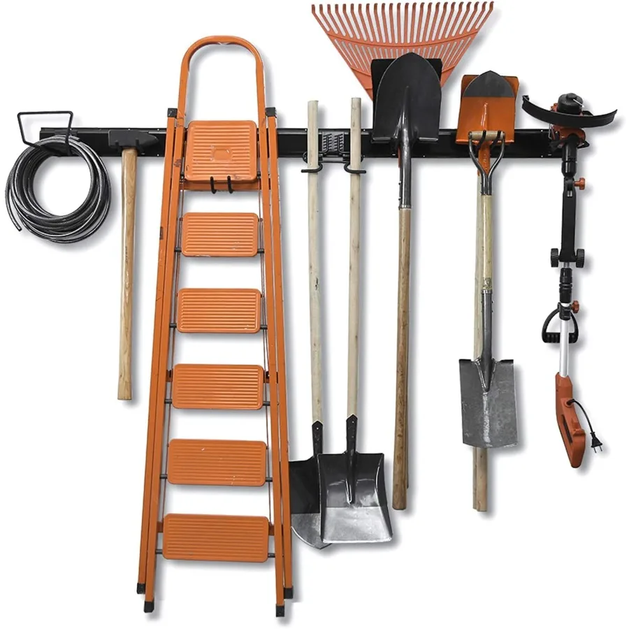 

15 PCS Tool Stora Rack Gara Stora Wall Mount Orgazer Garden Tool eavy Duty Racks room older ooks anrs Max 420l for Rake Sovel L