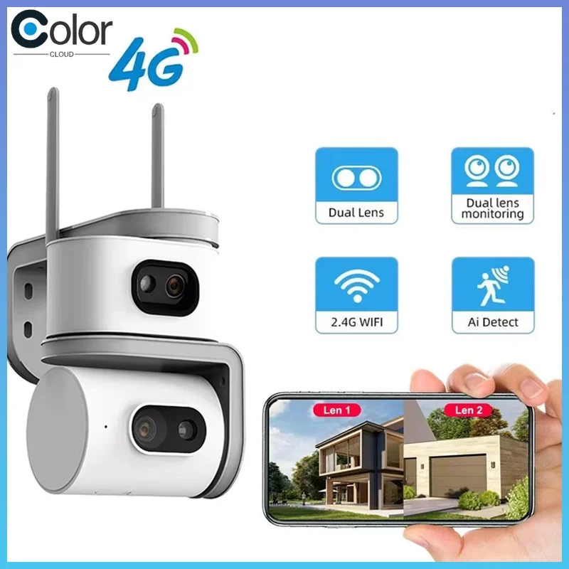 new-cb11-6mp-wifi-outdoor-cctv-camera-two-lenses-two-screens-auto-tracking-audible-alarm-full-color-night-vision-7-24h-recording