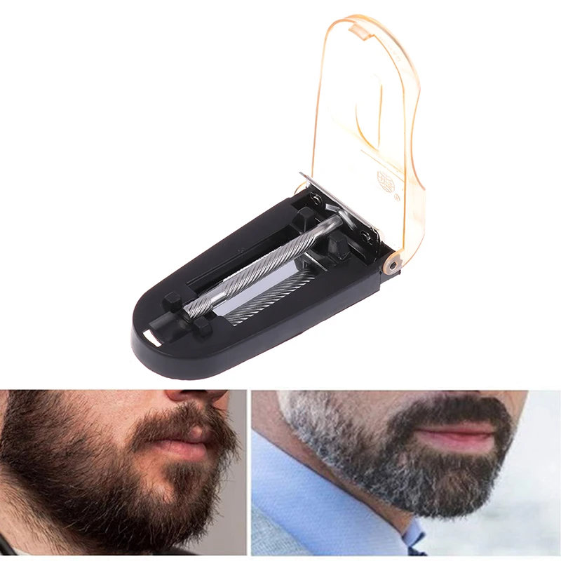 

Manual Shaver For Men Hand Razor Holder Metal Shaver Box No Skin Damage Enclosed Cutter Head