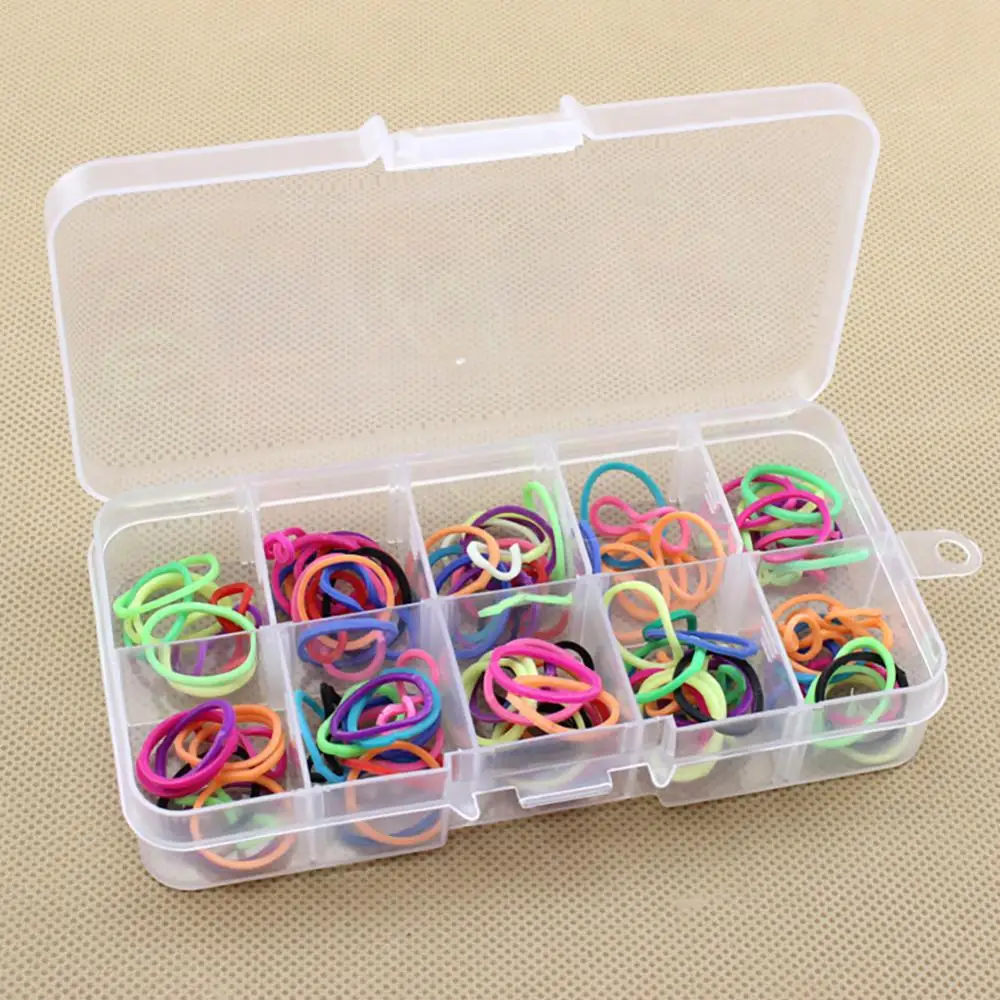 Transparent Jewelry Box Removable Storage Case Storages Container Dustproof And Durable Beaded Decorative Box Plastic Boxes