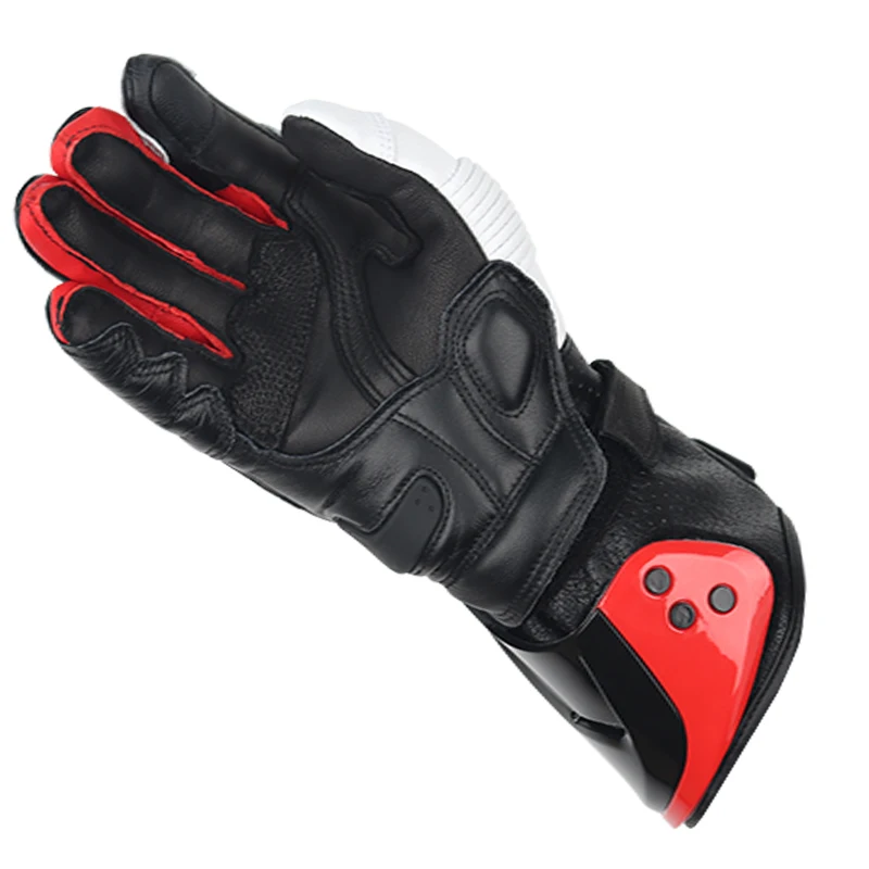 Two-X Gp Pro Motorcycle Leather Gloves Long Gloves Motorbike Moto Racing Leather Gloves All Sizes view 2