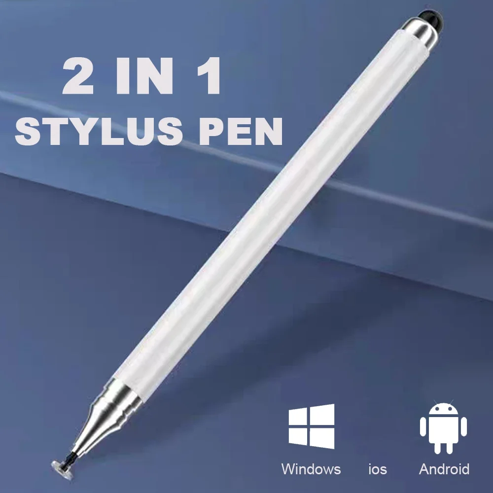 Universal 2 in 1 Stylus Pen For Xiaomi Pad 6 Max 14 Tablet Capacitive Touch Pencil For Redmi Pad SE Drawing Screen Touch Pen