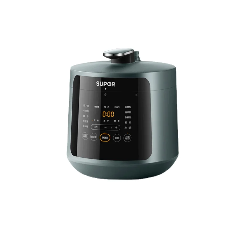 Electric Rice Cooker, Household Intelligent 5L Large Capacity Multifunctional Electric Rice Cooker, Firewood and Rice Cooking