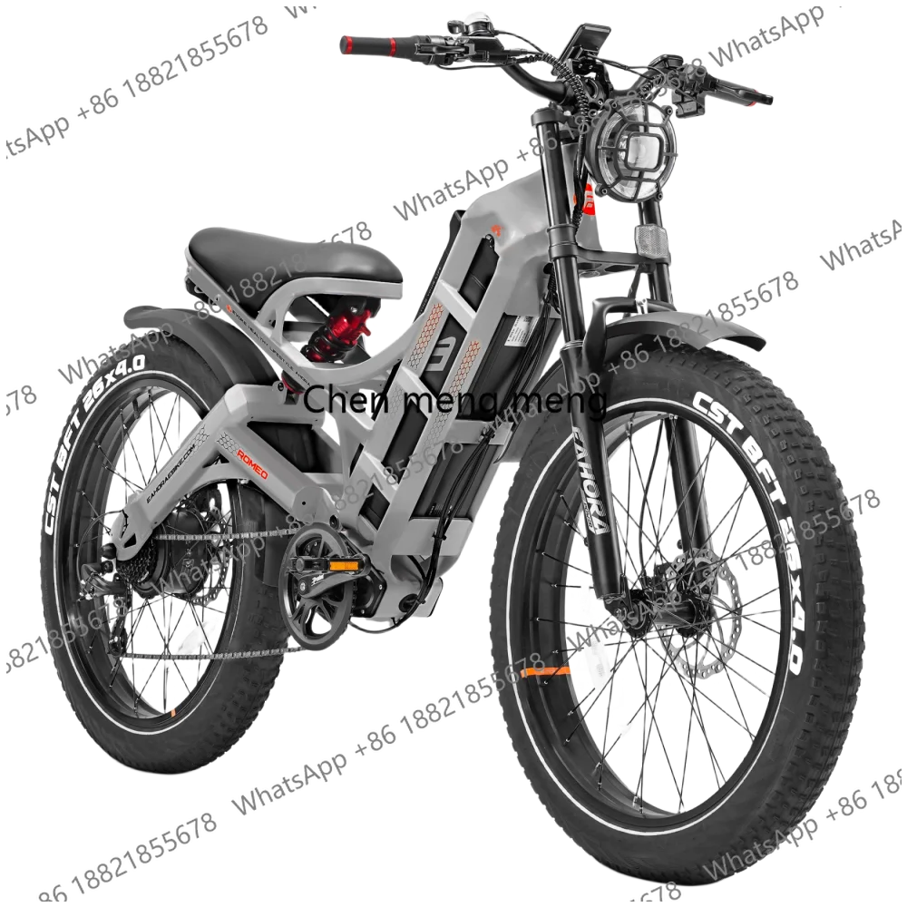 Pro 48v 60ah Custom Motor Power Electric Bike Big Hybrid Electrica Bicycle Long Range Eu Warehouse Camping Ebi