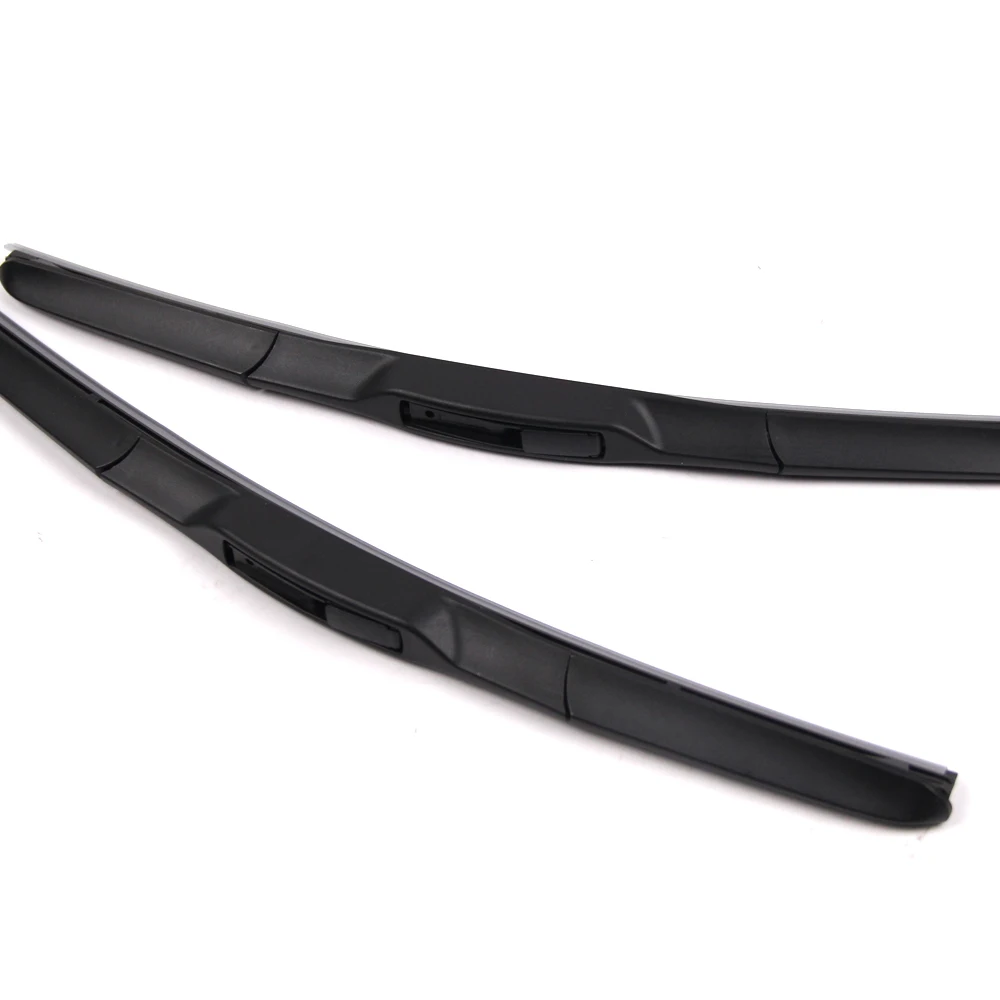 MIDOON Hybrid Wiper Blade for Toyota Corolla Camry KIA Sportage Nissan Qashqai J10 J11 Windscreen wipers Fit Hook Arms Only