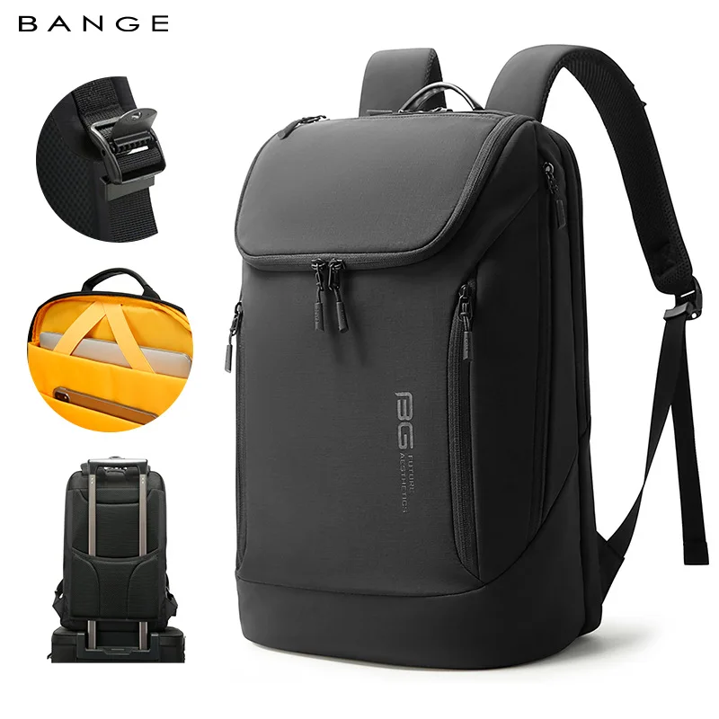 

BANGE Hot Sell New Arrival Soft Lightweight Waterproof Men Casual Laptop Backpack