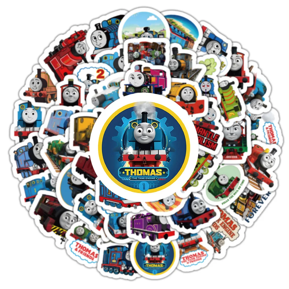 103pcs Game Thomas Train Cartoon Character Sticker DIY Luggage Skateboard Laptop Helmet Guitar Decoration Sticker Toys Kids Gift