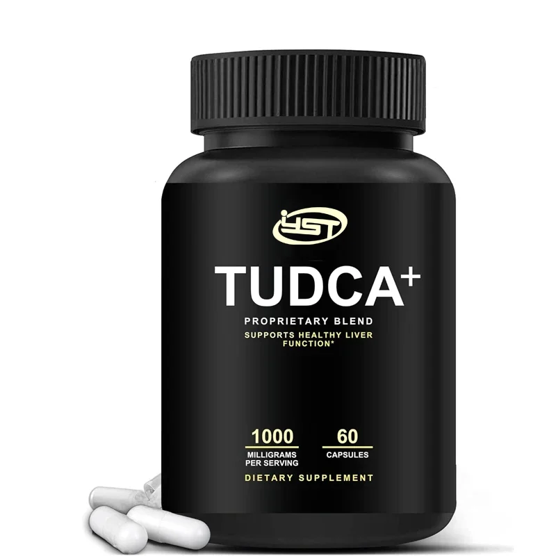 TUDCA+1000mg - for detoxification and cleansing - vegetarian, non GMO, Tudca bile salt supplement powder