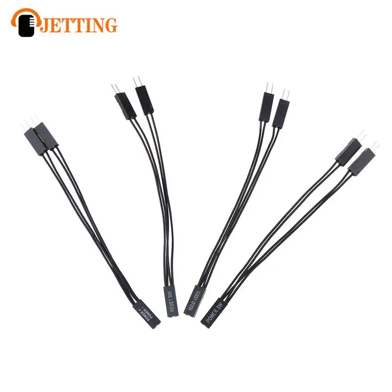 Motherboard Switch Power SW/RESET SW/HDD LED /Power LED 1 To 2 Double Adapter Cable Support Dual Boot