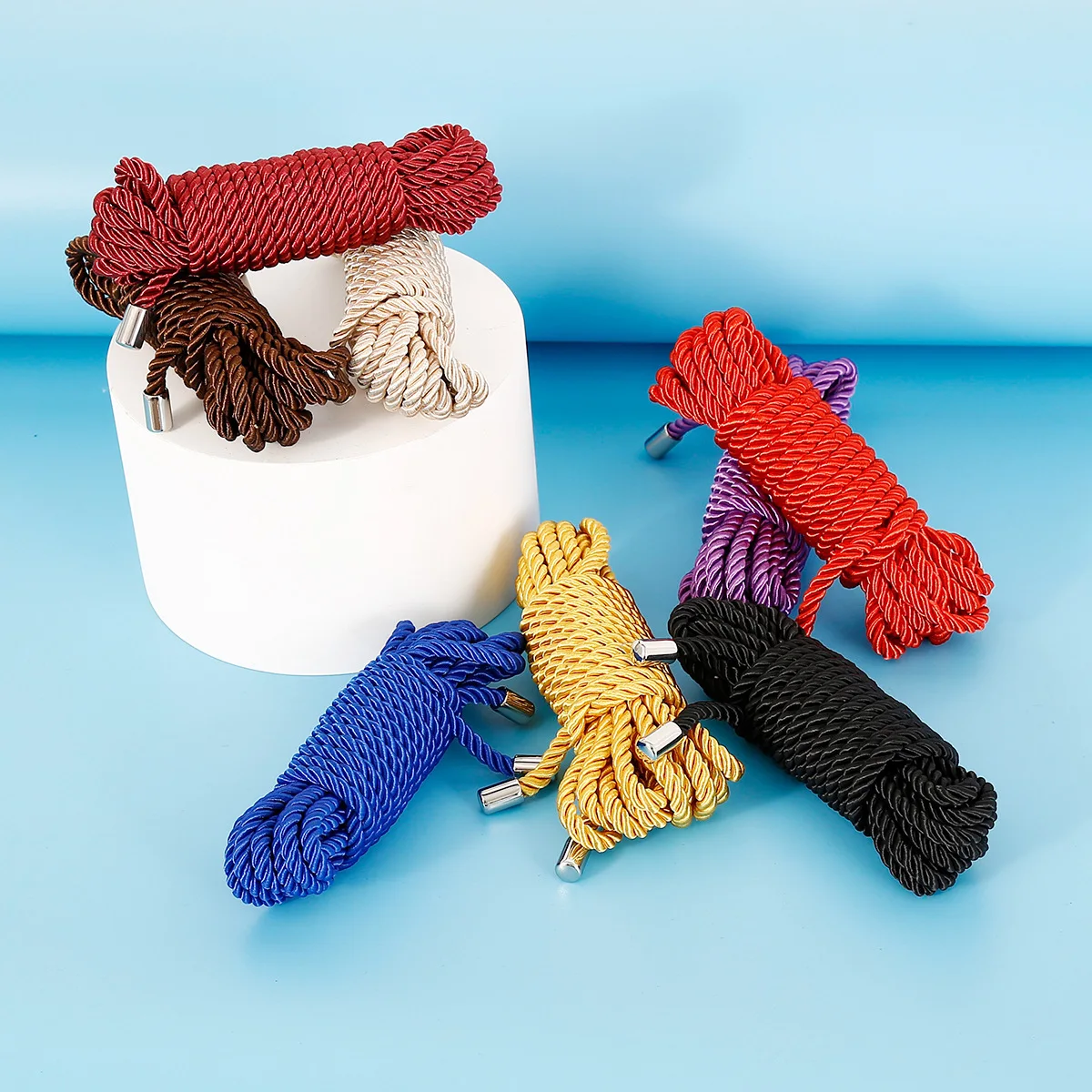 حبل عبودية ياباني عالي الجودة ملحق شيباري المثيرة لتجليد ضبط النفس للمس الممتع للعب دور الرقيق #3