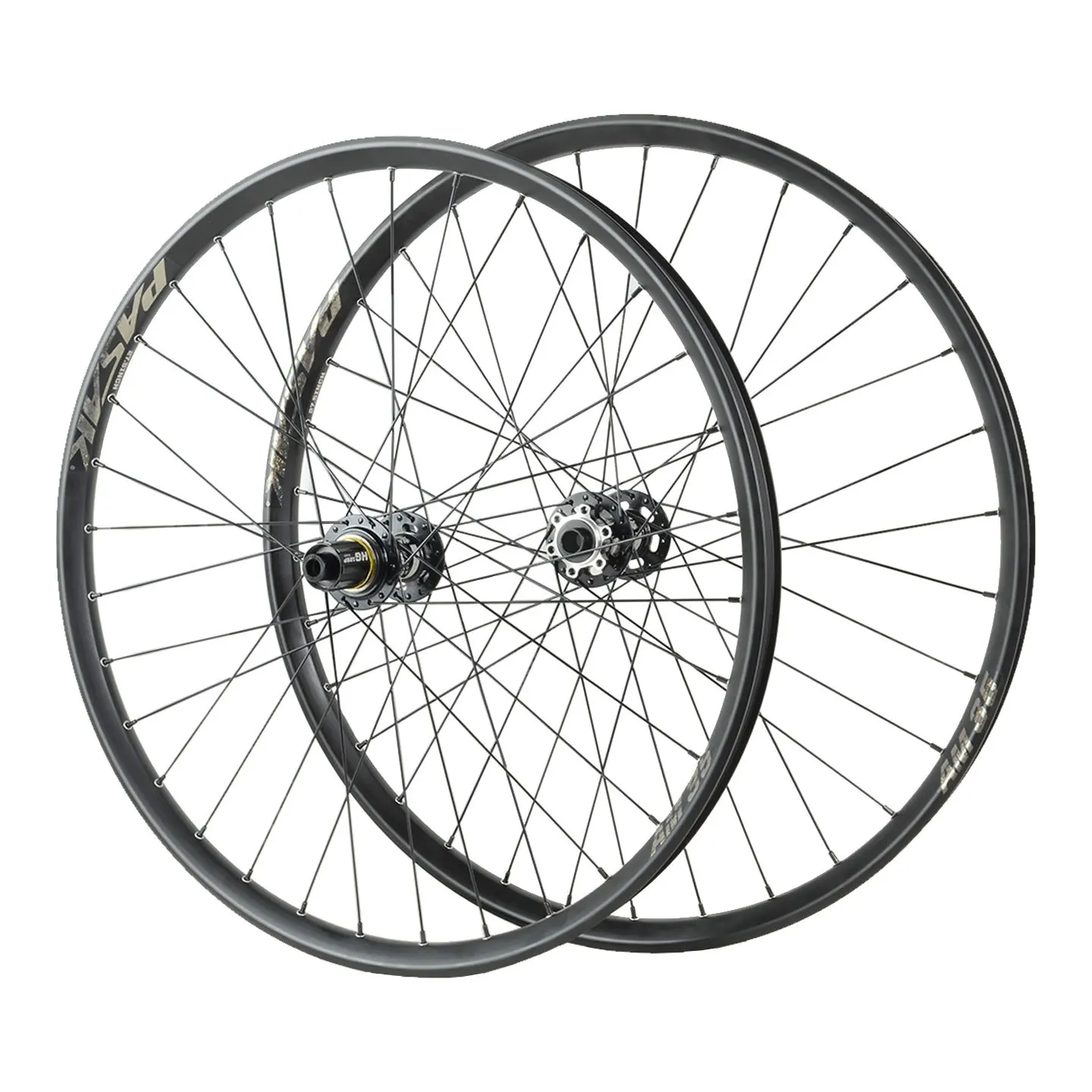 

Pasak Mtb Wheelset 26/27.5/29er Boost 110-148mm 32 Holes 6-bolts Disc Brake Schrader Valve 35mm Width Rim Sounds 360 Clicks 12s