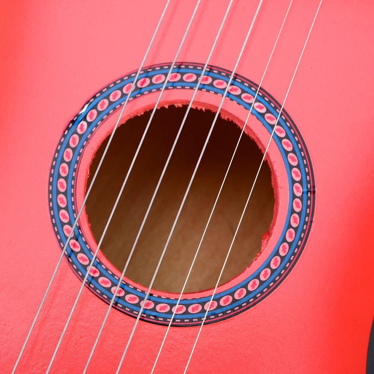 

Children Guitar 21 Inch Acoustic Wooden Guitars for Kids Beginners Pink Portable Musical Instruments Toy Gifts