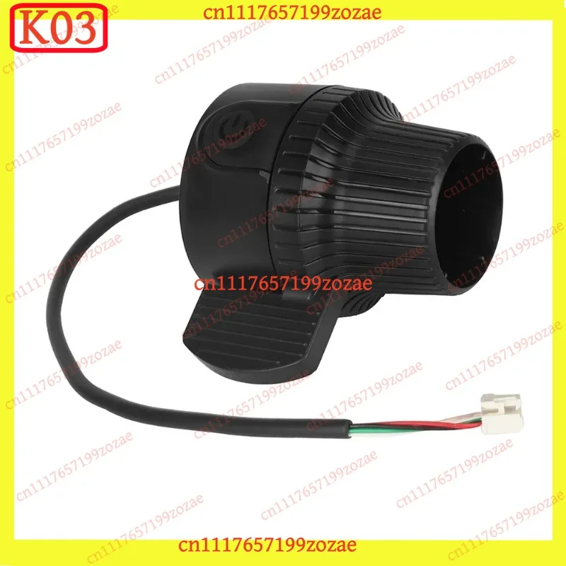 k3 Thumb Throttle & Power Switch Assembly, Compatible for Kukirin G2 G3 G4 E-Scooter Replacement Parts