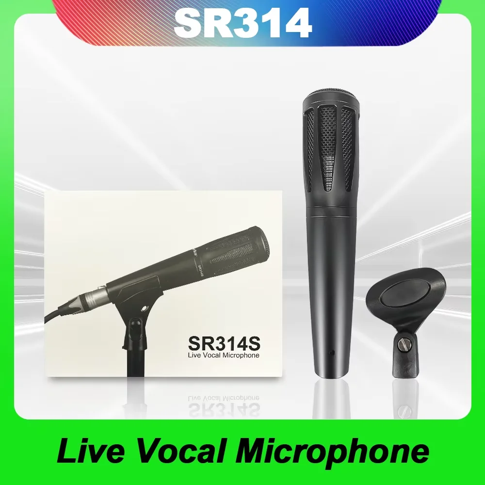 

SR314 professional voice recording live microphone with ultra-high sound quality reproduction