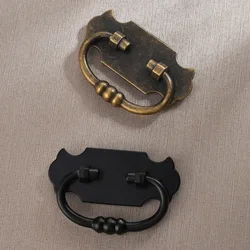 412 European style antique wardrobe drawer door pastoral cabinet door handle hole distance 61mm