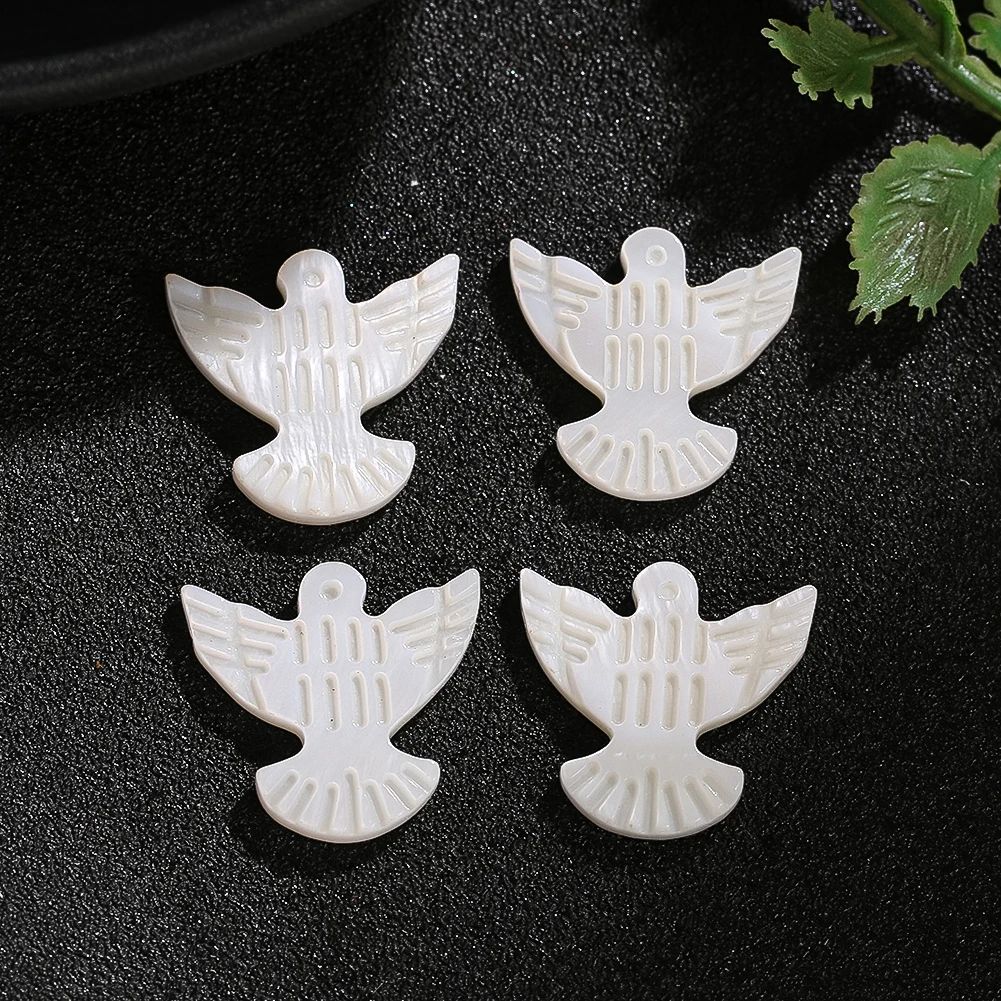 Natural White Shells Charm Beads for DIY Jewellery Making