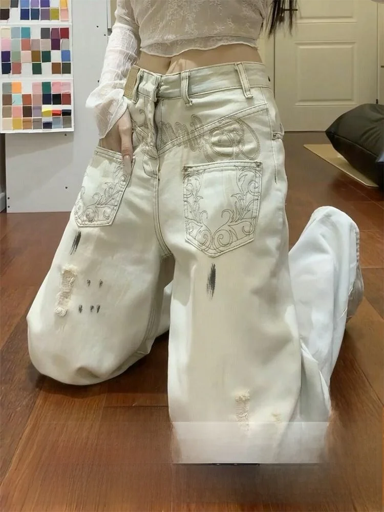 

Джинсы с высокой талией, женские осенне-зимние новые окрашенные легкие прямые джинсы небольшого размера в стиле ретро