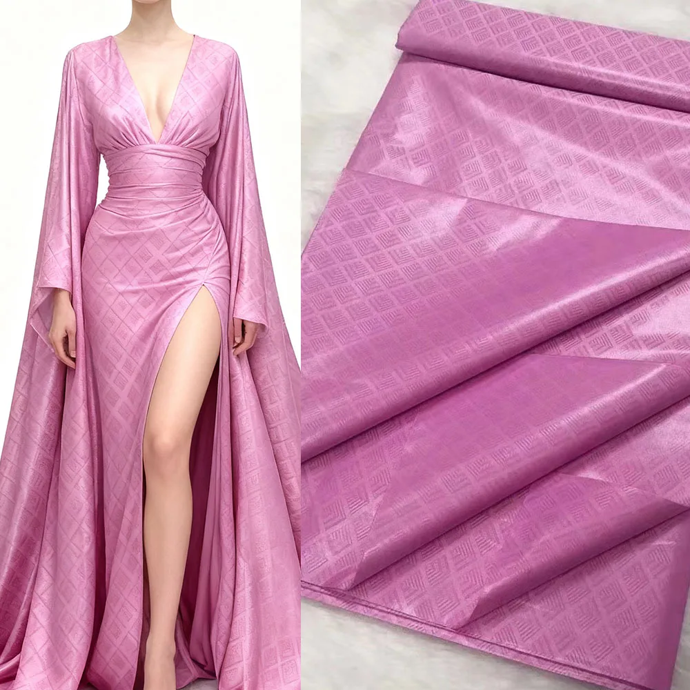 

5 Yards Custom Made Bazin Riche Lace Fabric 2025 New | African Ankara Party Wear | Traditional Wedding Material for Men & Women