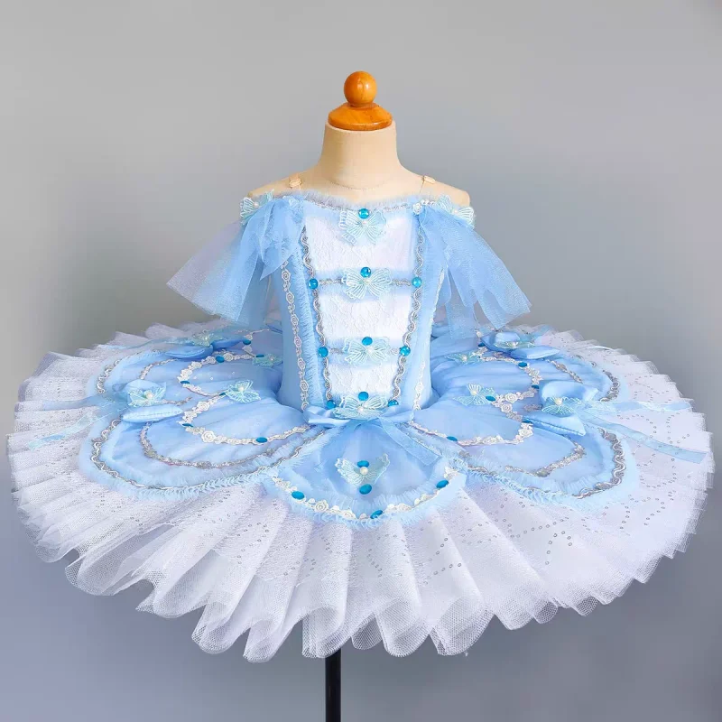 Klassieke professionele ballet tutu volwassen kinderen roze zwanenmeer pannenkoek tutu ballerina party dans kostuum ballet jurk meisjes vrouwen