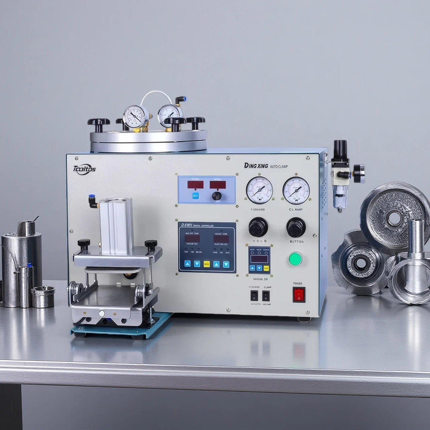 【HOT】ZL-510 Digital Vacuum Wax Injector Automated Cycle for Industrial Component Prototype Molding