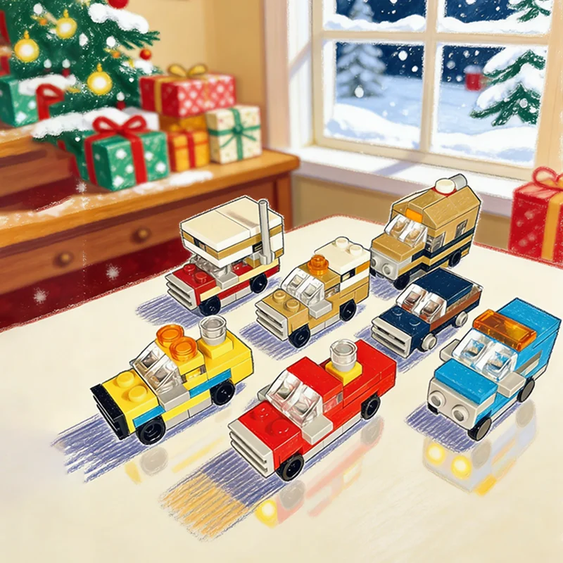 226-個-moc-ツイスター-マイクロチーム車両モデル-ビルディングブロック-建設-diy-おもちゃ-クリエイティブ-フェスティバル-ギフトアイデア-教育用レンガ