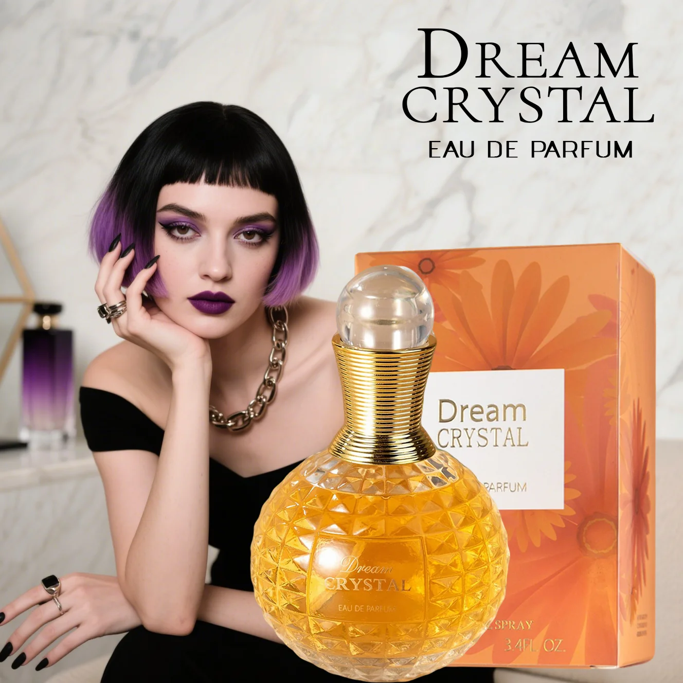 

Духи женские, спрей на 3,4 унции, аромат алоэ с цветочным фруктовым рисунком, стойкая свежая, ароматы, без спирта, стильная упаковка, ежедневно