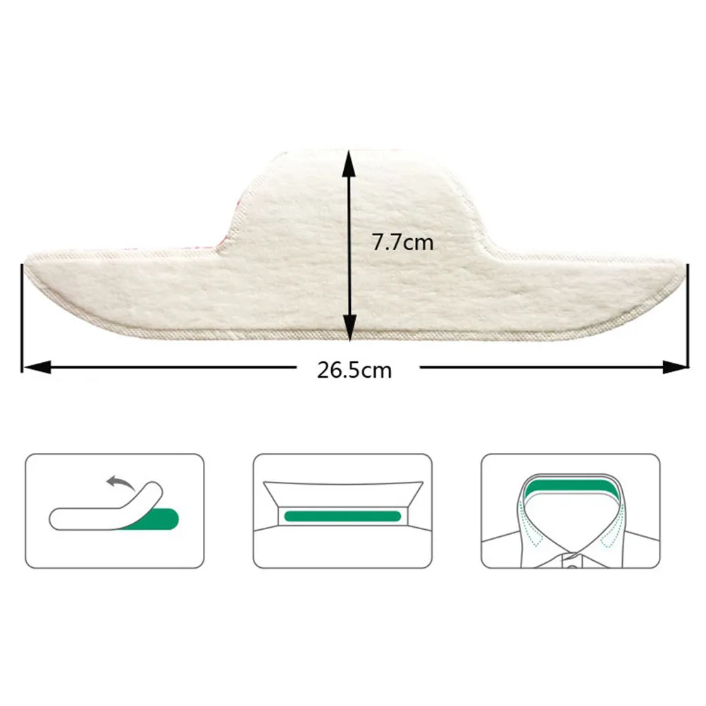 

20Pcs Anti Sweat Pads Disposable Sweat Absorbing Pads White Breathable Skin Friendly Strong Adhesive Summer Deodorant Cloth