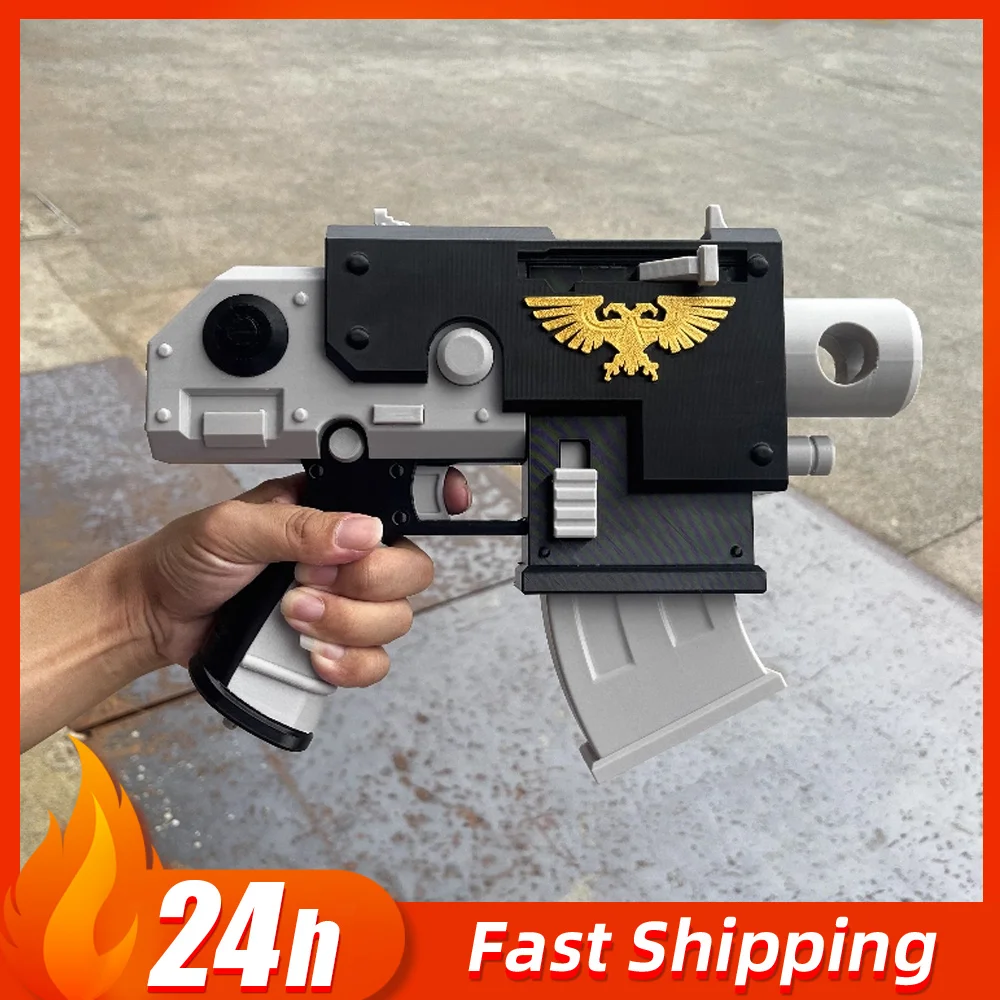30 cm/11.8in 40 K Boltgun Game Perifere Blast Gun 1:1 wapens Model Cosplay Prop Craft Desktop Collectible ornament Jongen Speelgoed Gift