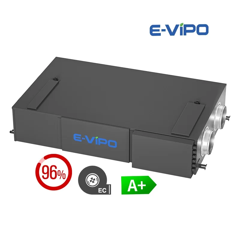 ERV Energy Recovery Ventilation With HEAP Heat Recovery Ventilation Fresh Air System  Bi-directional Ventilation