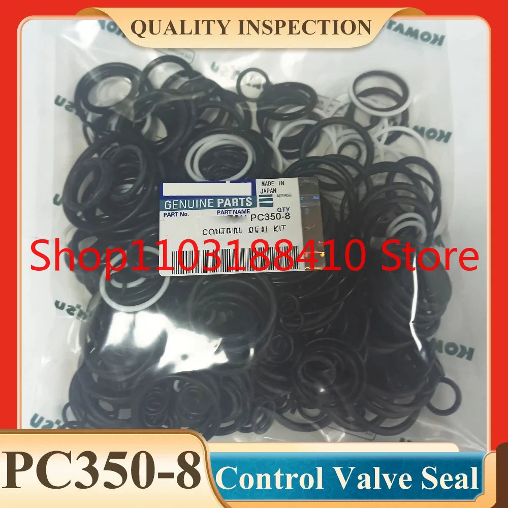 

PC220-8 PC240LC-8 PC300-8 PC350-8 PC400-8 PC450-8 PC60-8 PC200-8 PC210-8 Control Valve Seal Kit
