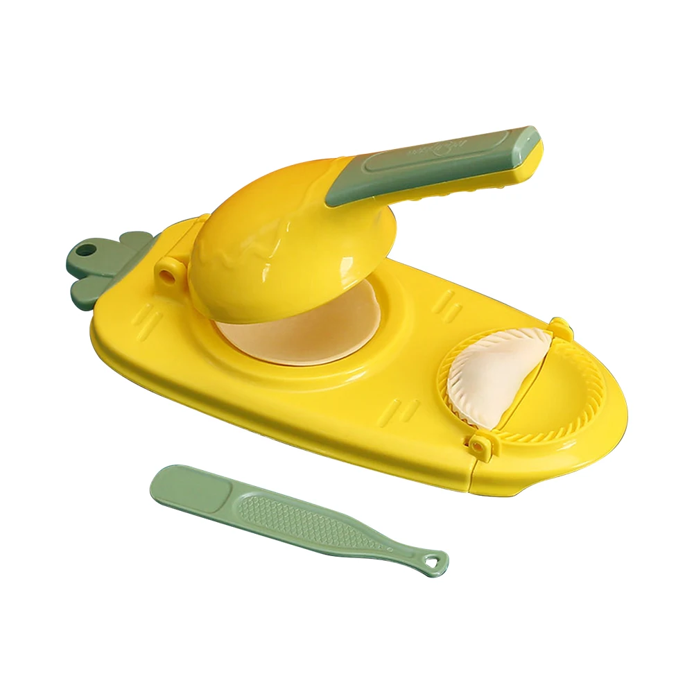 أداة ضغط العجين 2 في 1 لتوفير العمالة قالب تغليف الزلابية اليدوية معجنات الخبز المنزلية لأدوات المطبخ المنزلية