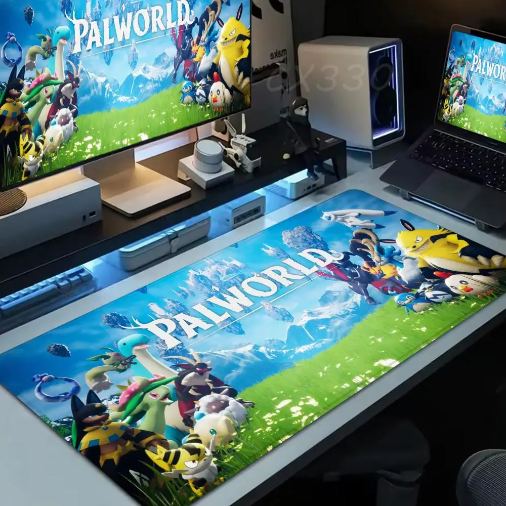 

Game Palworld Mouse Pad Large Computer Mousepad Office 1000x500mm XXL Pc Gamer Non-slip Rubber Keyboard Deskmat