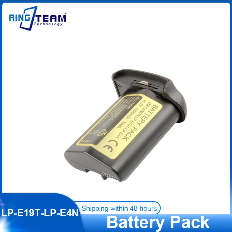 

LP-E19 LP-E19T / LP-E4N Battery Pack for Canon EOS 1DX / 1D X Mark II / 1Ds Mark III / 1D Mark III / 1