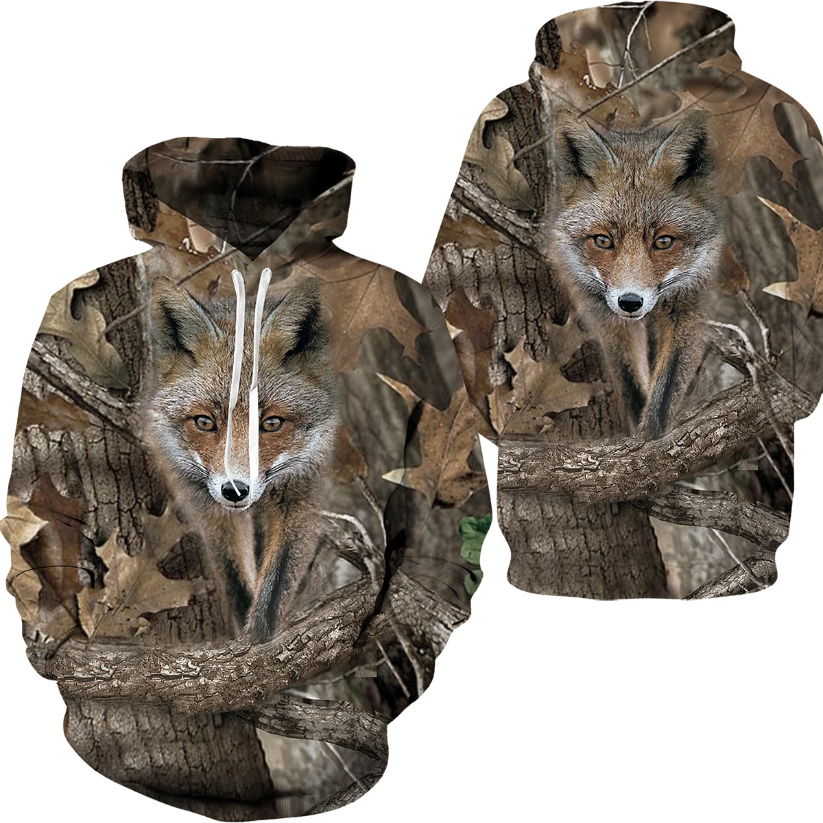 Hoodies 3D Print Camouflage Animal Elk Wild Boar Boy Girl Casual Fashion Sweatshirts Oversized Hoodie Kids Pullovers Tracksuits