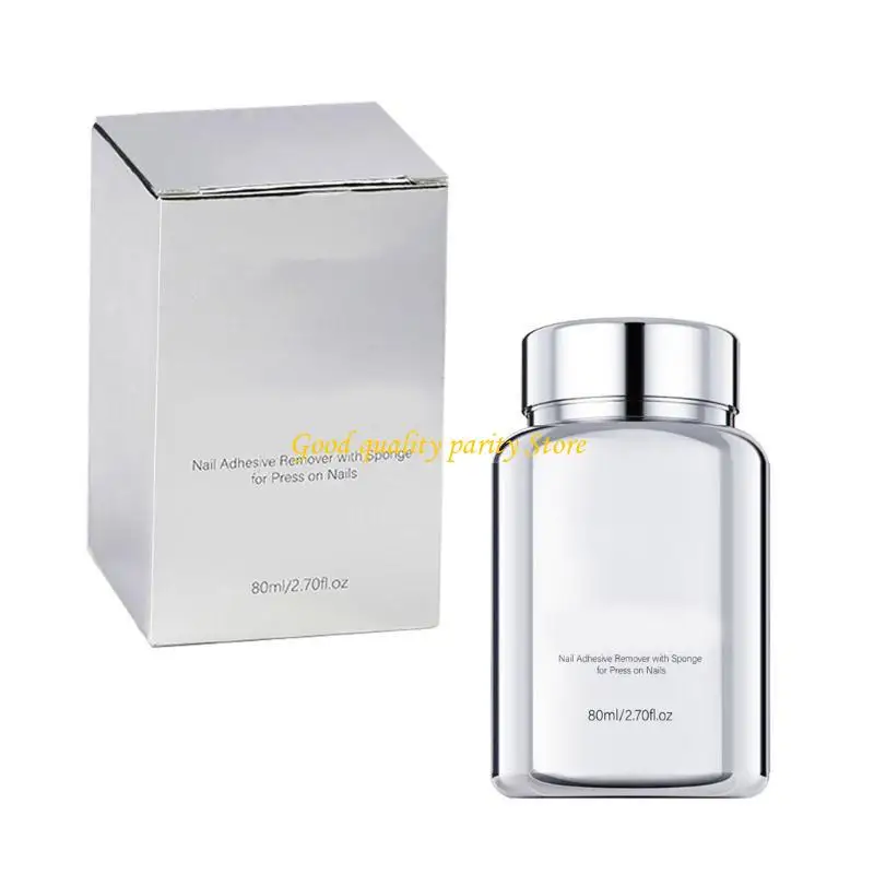 M4YA ポータブルサロン品質ネイル接着剤スポンジアプリケーター asy マニキュアに適した