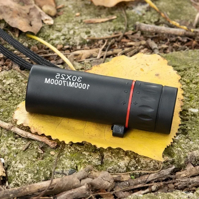 

Outdoor 30x25 HD Monocular Telescope Mini Portable Mobile Phone Telescope with Holder Camping Hunting Birdwatching Telescopes