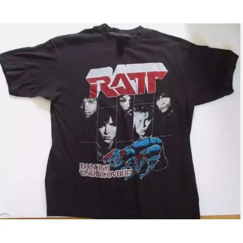 Rare Vtg 80S And Ratt 1987 Concert Tour T Shirt