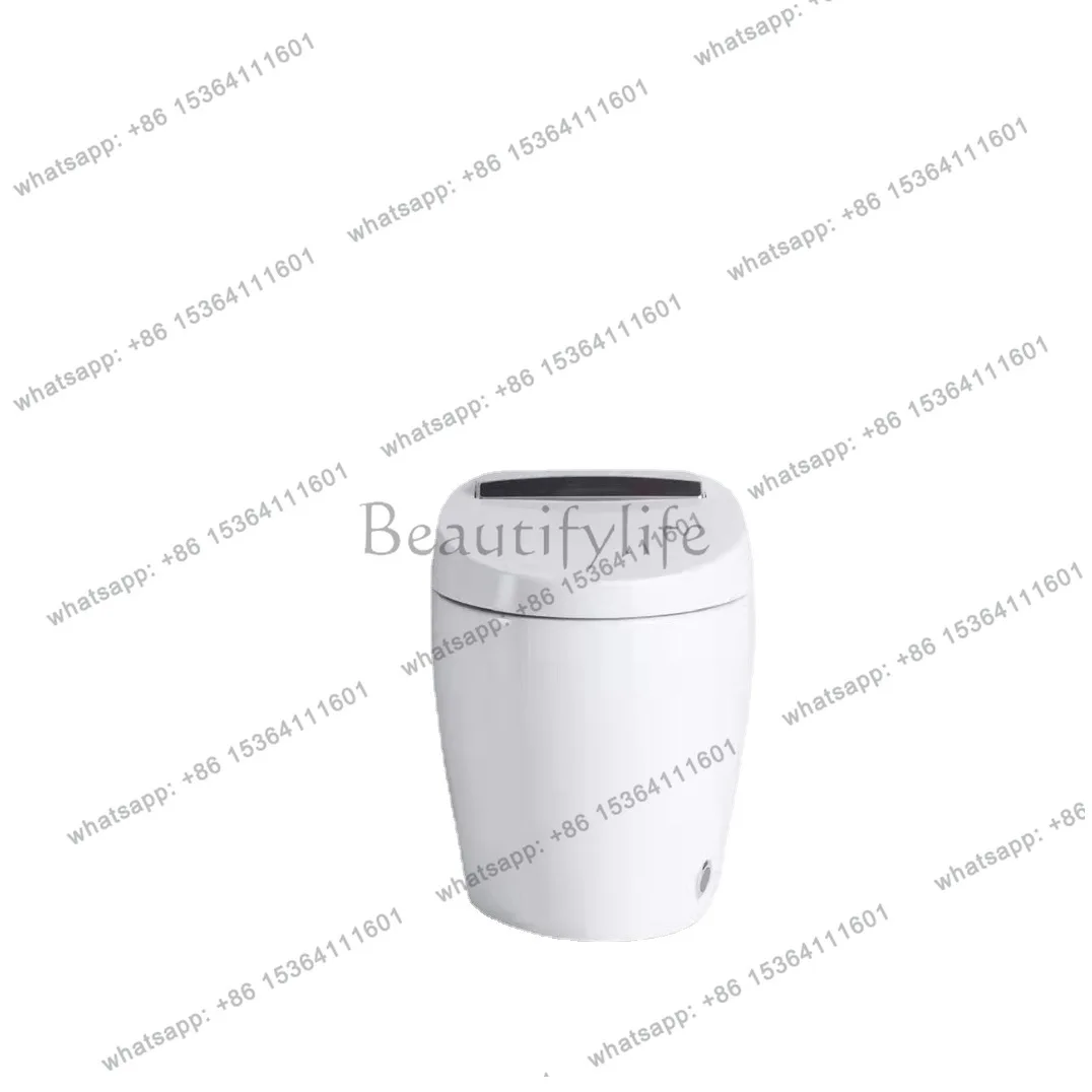 Smart Toilet Foam Shield Induction Flip Automatic Siphon Toilet