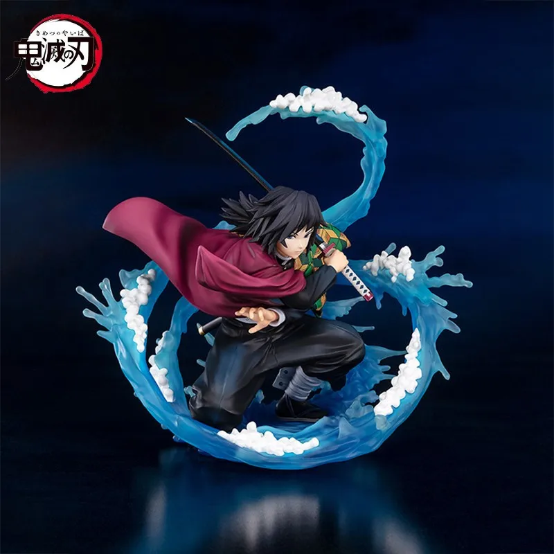 

17cm Demon Slayer Anime Demon Slayer Figure Water Breath Tomioka Giyuu Pvc Action Figure Collectible Surprise Gift Model Toys