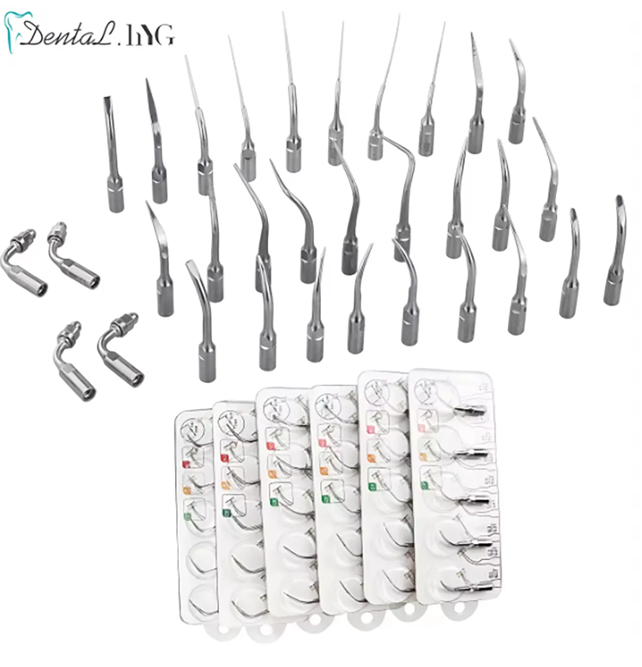 Dental Ultrasonic Scaler Tip Compatible with EMS WOODPECKER DTE – Endo Perio Scaling Endodontic Periodontal Tip Tool