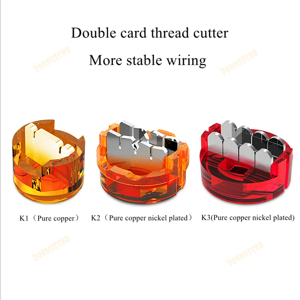 High Quality Network Wire Connectors Gel-Filled Clear Button Cable Terminals Waterproof Splice K1 K2 K3 Telephone UY2 Butt