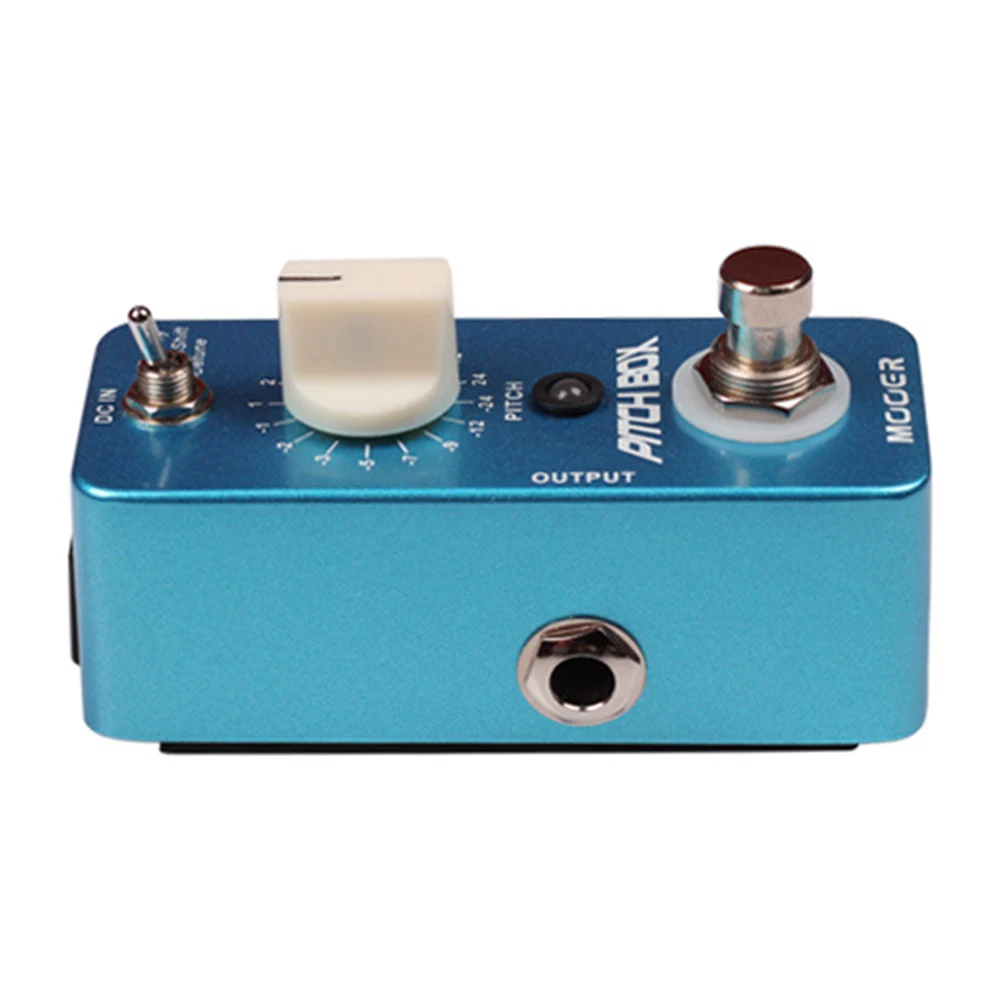 MOOER Pitch Box Guitar Effects Pedal Transpose 3 Effect Modes Harmony Pitch Shift Detune Full Metal Shell Pedal True Bypass