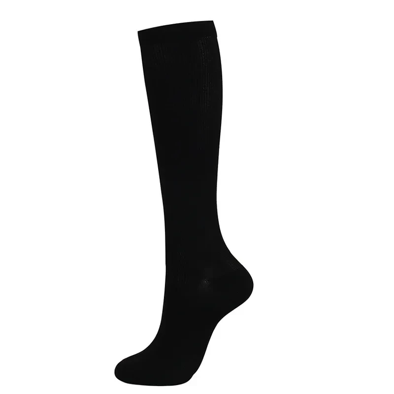 Chaussettes de compression serrées en surpoids pour hommes et femmes, favorise le sang, les infirmières, le traitement médical, la grossesse, la