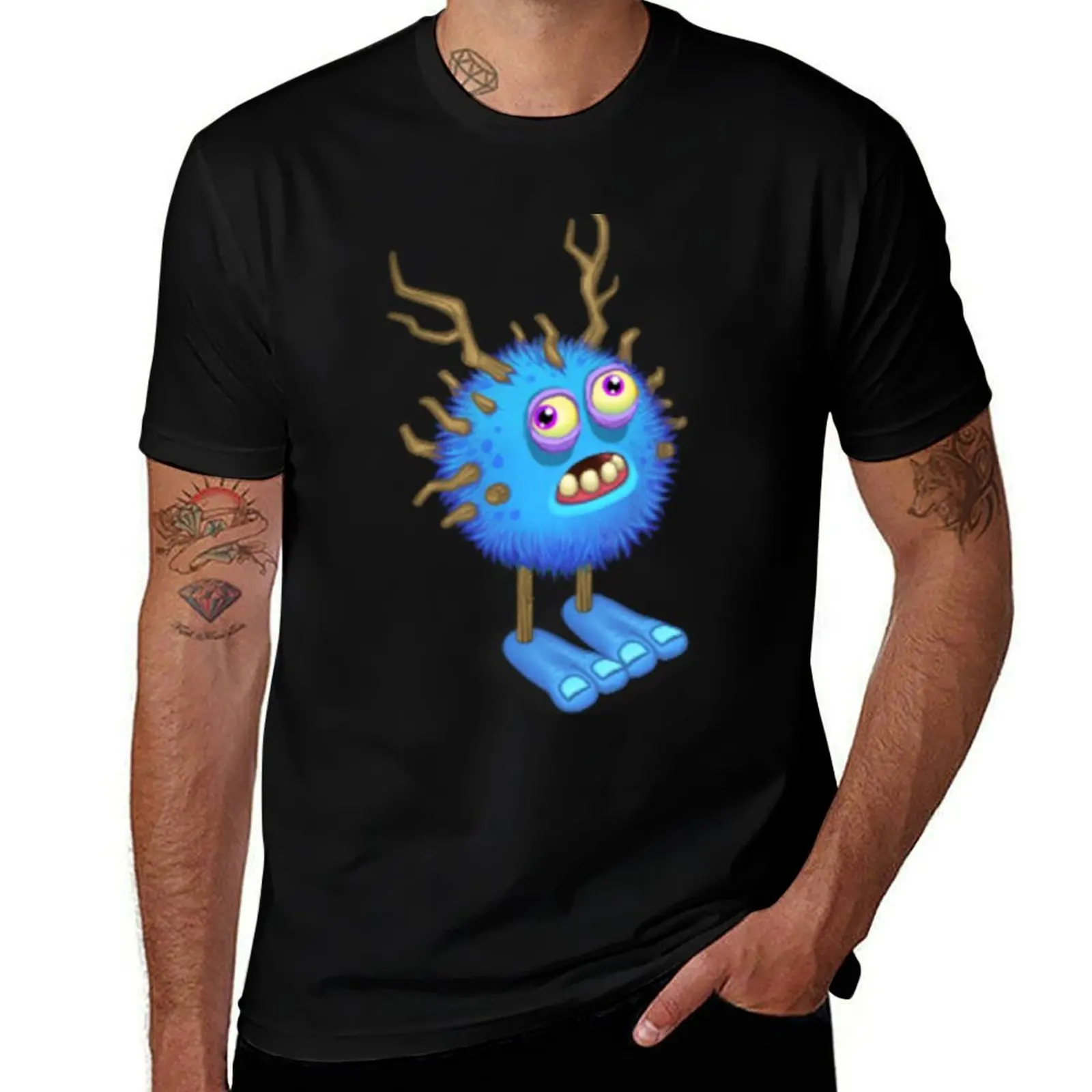Epic Furcorn Monste Sti T-Shirt Plus Size Basic Short Sleeve Top