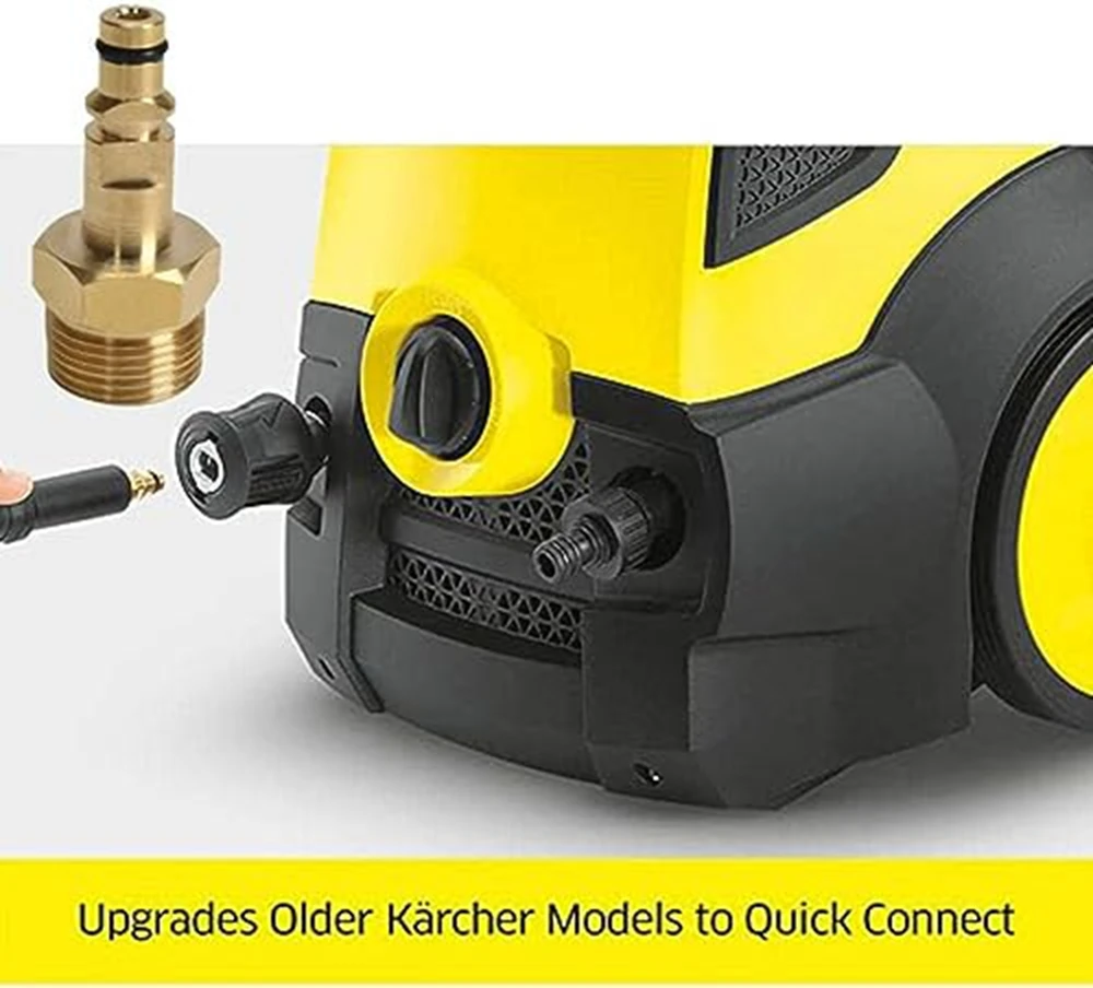 Imagem -03 - Pressão Washer Gun Mangueira Conector M22 Adaptador Acoplamento Rápido Apto para Karcher Lavor Parkside Car Wash Alta