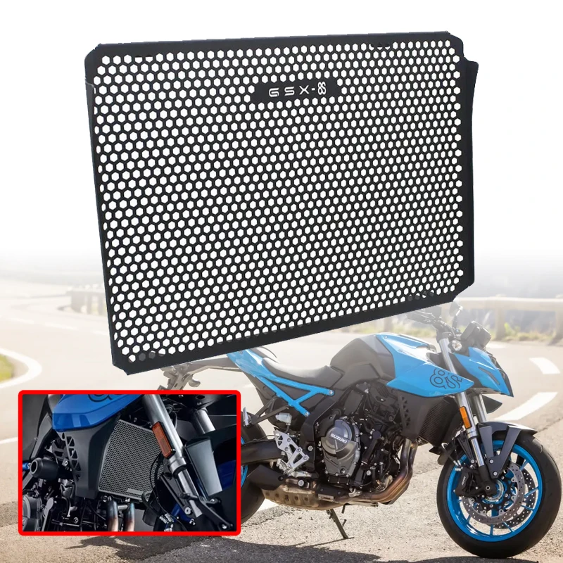 

Fit For SUZUKI GSX8S GSX-8S GSX 8S 2023-2025 Motorcycle Radiator Grille Guard Protector Grill Cover Engine Cooler Guard Cover